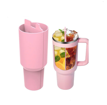 Cup Double Drinking Compartment- 40oz