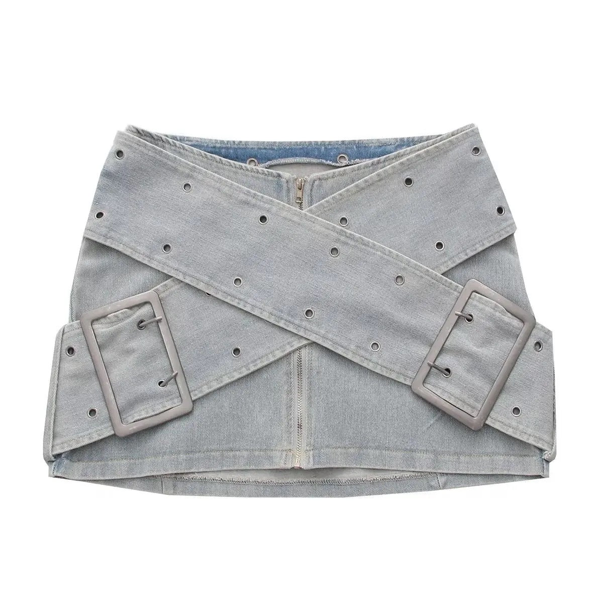 Jeansshorts mit Tee-Print