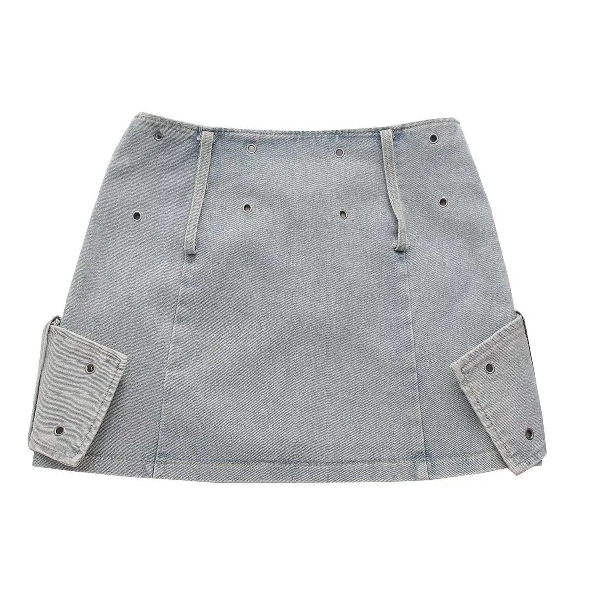 Sipping Tea Denim Shorts