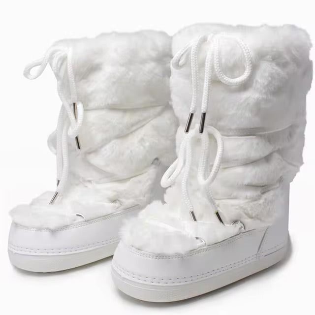 Fluffy Snow Boots